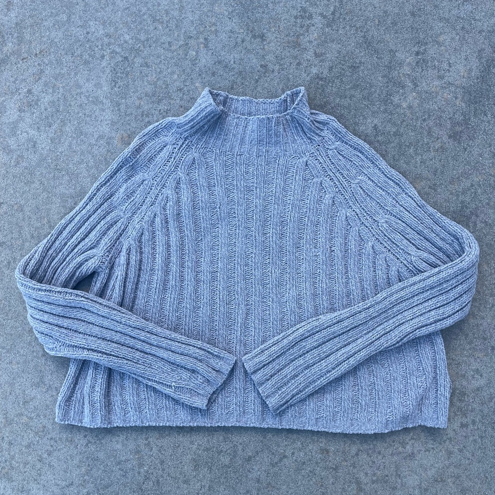 American Eagle Ribbed Knit Sweater